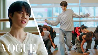 A Day With BTS’s Jimin in NYC  Vogue [upl. by Sirac]