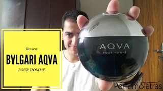 RESENHA  Perfume Bvlgari Aqva [upl. by Ronyar]