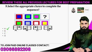 NonVerbal Intelligence Test Part7 PMAGDPAMCAFNSPNAirman NonVerbal reasoning Test EduSmart [upl. by Anailil]