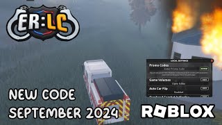 Roblox Emergency Response Liberty County New Code September 2024 [upl. by Johannah]