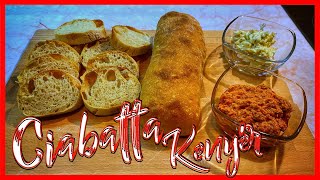 Ciabatta  RG KONYHÁJA [upl. by Lissy]