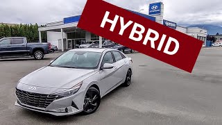 2022 Hyundai Elantra ULTIMATE HYBRID Review [upl. by Razid]