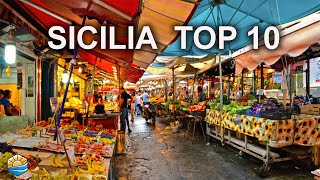 Sicilia  Top 10 posti e luoghi da visitare [upl. by Sonnie]