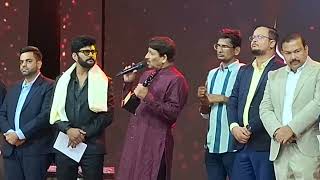 Manoj Tiwari Bhojpuri Actor amp Singer Live event In Mumbai Sabrang award show 2024 [upl. by Susann697]