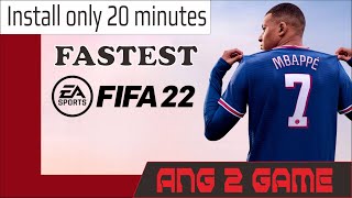 How to install the fastest game Install FIFA 22 PS3 Ang 2 Game Less than 20 minutes complete [upl. by Sucramraj378]