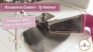 Comment poser un biais avec un biaiseur ou pied à biais [upl. by Petunia797]