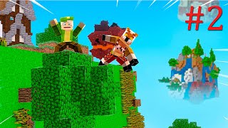 PASAMOS MINECRAFT pero CON BIOMAS FLOTANTES 2  CUBEWORLD Fargan y Willyrex [upl. by Nitsew817]