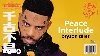 Bryson Tiller  Peace Interlude Visualizer [upl. by Sifan]