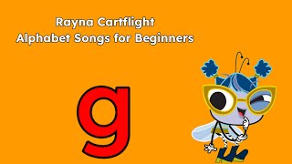 Rayna Cartflight Alphabet Songs for Beginners  The Letter G Beginners Version [upl. by Atteuqnas]