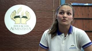 Agustina conoce a Jesús en colegio adventista [upl. by Yborian]