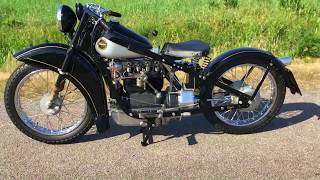 1935  Nimbus Type C  vintage motorcycle [upl. by Uriia423]