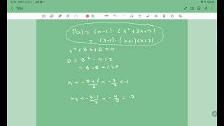 FACTORIZING CUBIC EQUATIONS VIA HORNER METHOD [upl. by Aicilev]