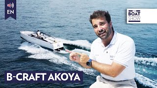 ENG BCRAFT AKOYA  Motor Boat Review  The Boat Show [upl. by Bertha70]