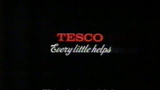 Tesco advert  7th August 1994 British television commercial [upl. by Iene]