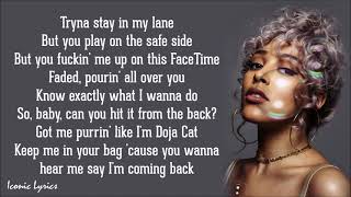 I Dont Do Drugs  Doja Cat amp Ariana Grande Lyrics [upl. by Aun]