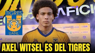 ¡WITSEL al TIGRES El BELGÁ trae JERARQUÍA EUROPEA al medio campo NOTICIAS DEL TIGRES HOY [upl. by Accem302]