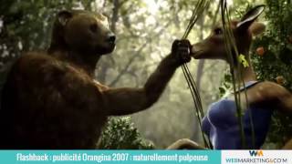 Flashback  publicité Orangina 2007  naturellement pulpeuse [upl. by Gertie]