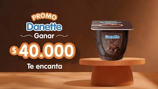 Promo Danette te encanta  Podés ganar 40000 por semana [upl. by Skier]