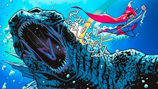 Superman Fights Godzilla Round 2 [upl. by Niven284]