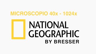 Microscopio 40x1024x National Geographic  Roptic [upl. by Coh478]