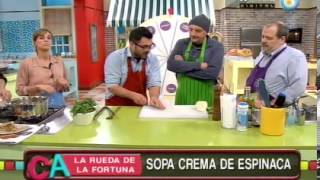 Sopa crema de espinaca Parte 1 [upl. by Calva]