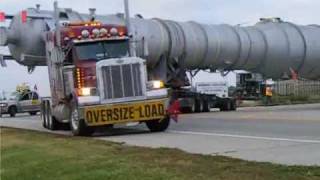 pilotcartv™  Refractor Vessel Superload Frog Truck Escort McCook NE [upl. by Favian]