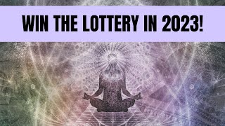 Money Meditation for WINNING THE LOTTERY IN 2023 The Only Manifestation Meditation You Need [upl. by Avenej]