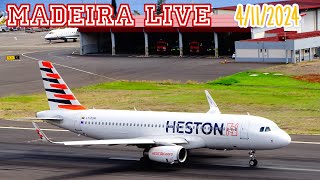 LIVE MADEIRA AIRPORT  LPMA [upl. by Nitsruk369]