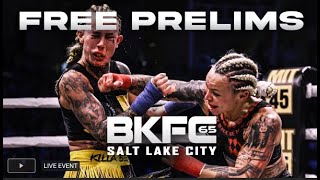 🔴 LIVE BKFC 65 Prelims  Full Bare Knuckle Fighting Championship Womens Flyweight on Fubo Sports [upl. by Pachton]