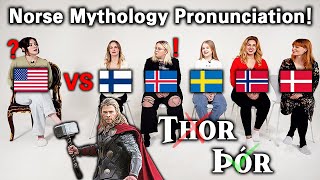 Norse Mythology Pronunciation differences Thor was not his REAL NAME [upl. by Wymore]