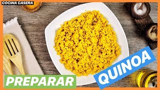 Cómo hacer y preparar la Quinoa Receta rápida [upl. by Down63]