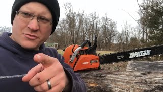 ECHO CS600P Chainsaw Overview [upl. by Alleunam]