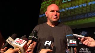 UFC 161 Dana White PreFight Media Scrum [upl. by Leander538]