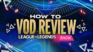 HOW TO VOD REVIEW IN LEAGUE OF LEGENDS AND IMPROVE FASTER [upl. by Soni]