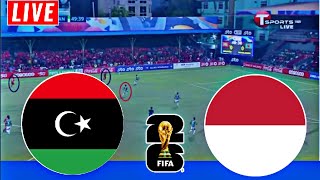 Indonesia vs Libya Live Score Ruslt Football  Internasional Friendly Match [upl. by Zetram]