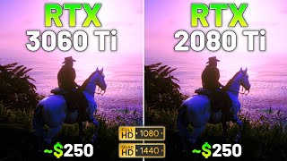 10 Games on RTX 3060 Ti vs RTX 2080 Ti in 2024  1080p amp 1440p [upl. by Bethena]