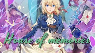 Nightcore  House Of Memories Female Cover Lyrics [upl. by Yroggerg612]