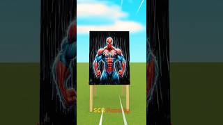 Help Nick overcome the challenge of drawing Spider Man in Scary Teacher 3D scarryteacher [upl. by Ful75]