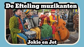 De Efteling muzikanten  Jokie en Jet Efteling 2024 [upl. by Ayahsey]