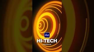 Create HiTech Motion Graphics in After Effects tutorial [upl. by Annah]