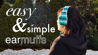 DIY  Easy and Simple Earmuffs [upl. by Esirrehc]