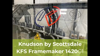 Knudson by Scottsdale KFS Framemaker 1420G1 in Action [upl. by Vod197]