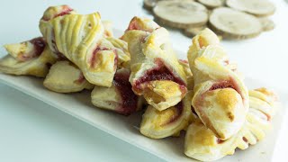 Puff Pastry Danishes Recipe [upl. by Tatman]