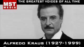 100 Greatest Singers ALFREDO KRAUS [upl. by Dugas]