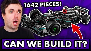 Building the NEW LEGO® MercedesAMG F1 W14 E Performance [upl. by Elletnohs]