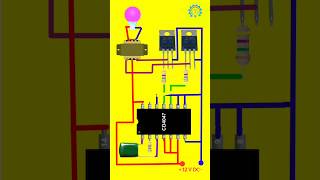 How to make 12V DC to 220 V AC Sine wave Inverter Circuit inverter curcuit Shorts Vairal video [upl. by Vern274]