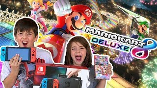 Mario Kart 8 Deluxe Racing  GTA 5 Giveaway Info [upl. by Limaa712]