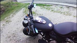 Keeway Superlight 125  Custom Cruiser Exhaust Sound Motorbike [upl. by Aletha569]