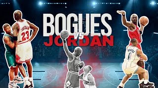 Muggsy Bogues Steals the ball from Michael Jordan [upl. by Krysta257]