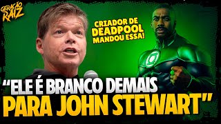 LANTERNAS  CRIADOR DE DEADPOOL DIZ QUE AARON PIERRE quotÉ MUITO BRANCOquot PARA INTERPRETAR JOHN STEWART [upl. by Latreece981]